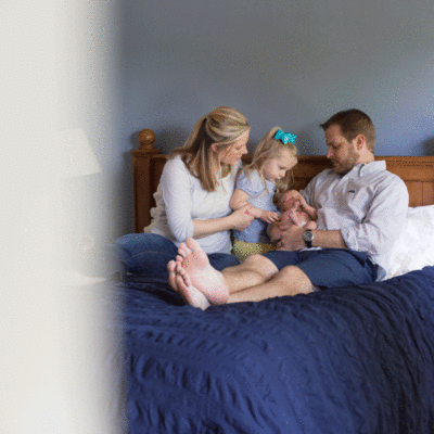 The “C” Family | Lifestyle Newborn Session | Virginia Beach Photographer