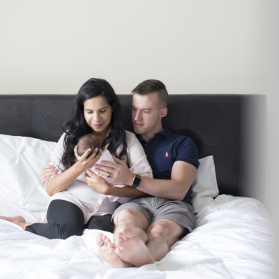 In Home Newborn Lifestyle Session | Virginia Beach Newborn Photographer